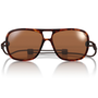Ombraz Leggero Regular Tortoise Polarized Brown Sunglasses