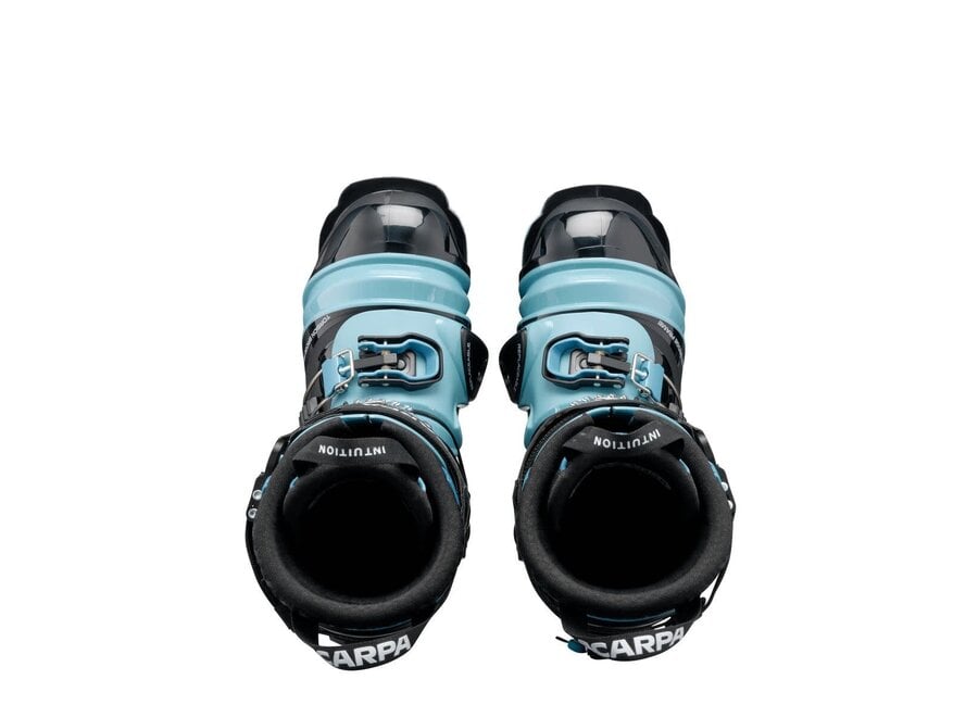 Scarpa Women's TX Pro Telemark Ski Black Polar Blue NEW F24 Model