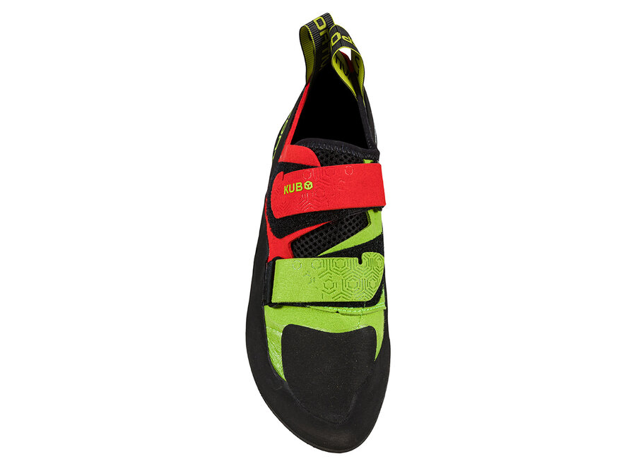 La Sportiva Kubo Rock Climbing Shoe Goji/Neon Clearance
