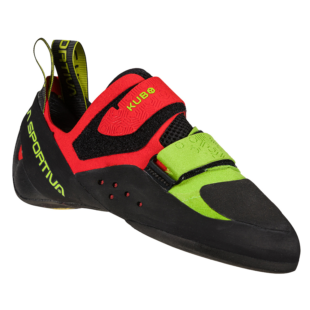 La Sportiva Kubo Rock Climbing Shoe Goji/Neon - Bentgate
