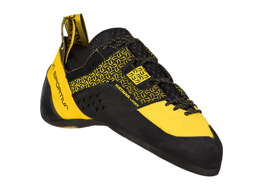 La Sportiva Katana Lace Rock Climbing Shoe Yellow/Black