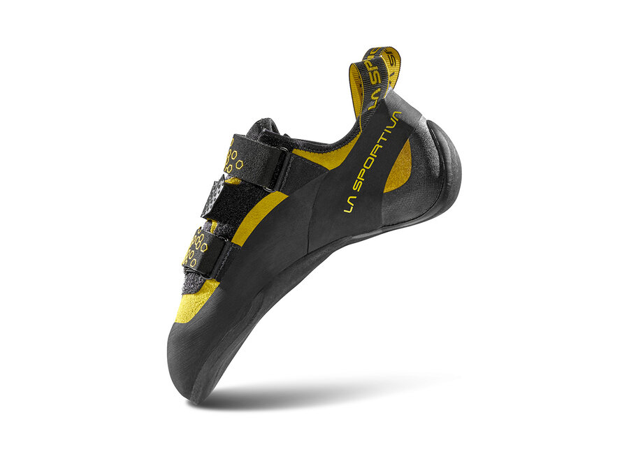 La Sportiva Miura VS Rock Climbing Shoe Black/Yellow Clearance