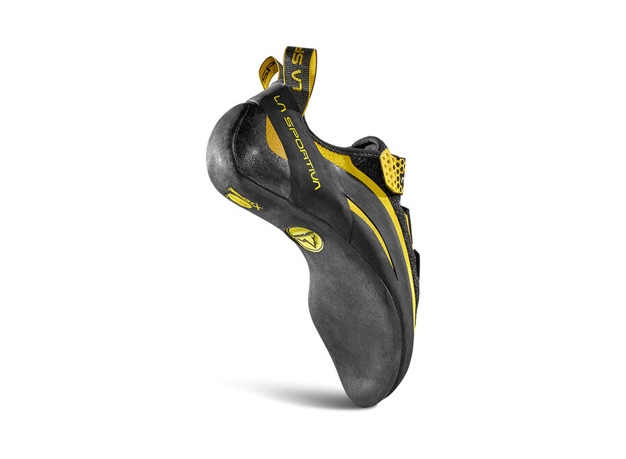 La Sportiva Miura VS Rock Climbing Shoe Black/Yellow Clearance