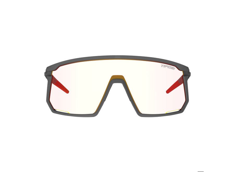 Tifosi Moab Satin Vapor Frame Clarion Red Fototec Variable Tint Lens