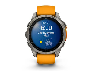Garmin fenix 8 47 mm AMOLED Sapphire Watch - Bentgate Mountaineering