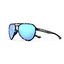 Tifosi Selca Black Tortoise Frame Sky Blue Mirror Lens Sunglasses