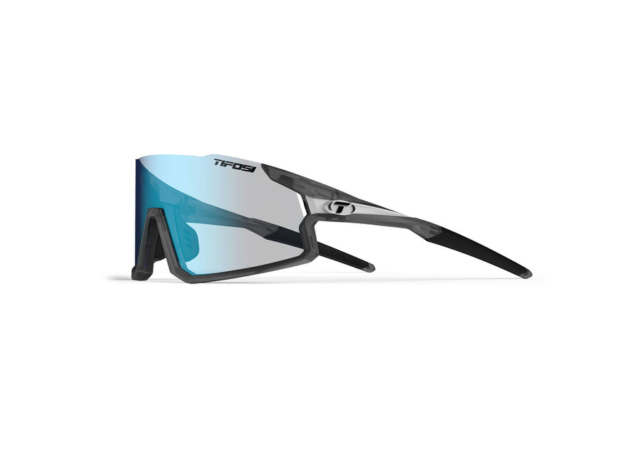 Tifosi Stash Matte Smoke Frame Blue Fototec Sunglasses