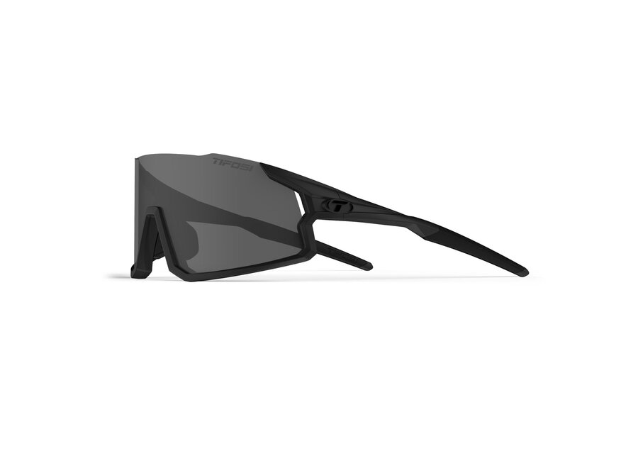Tifosi Stash BlackOut Frame Smoke Tint/AC Red/Clear Interchangeable Sunglasses