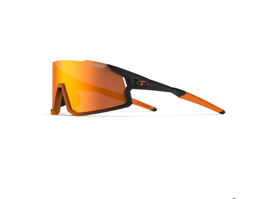 Tifosi Stash Black Orange Fade Frame Orange/AC Red/Clear Interchangeable Sunglasses