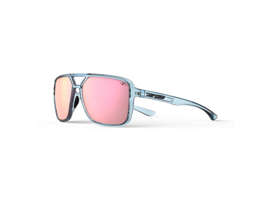 Tifosi Salto Blue Horizon Frame Pink Mirror Lens Sunglasses