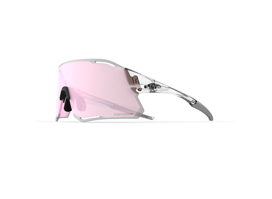 Tifosi Rail Race Crystal Clear Frame Interchangeable Sunglasses