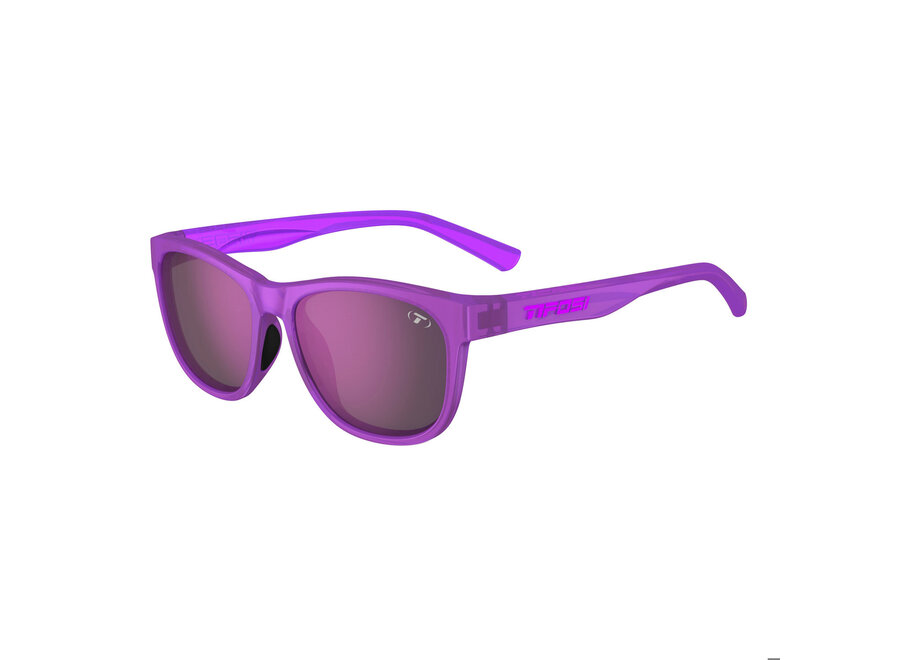 Tifosi Swank Purple Punch Frame Purple Mirror AR Lens Sunglasses