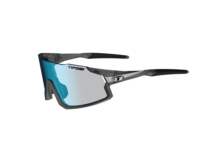 Tifosi Stash Matte Smoke Frame Blue Fototec Sunglasses