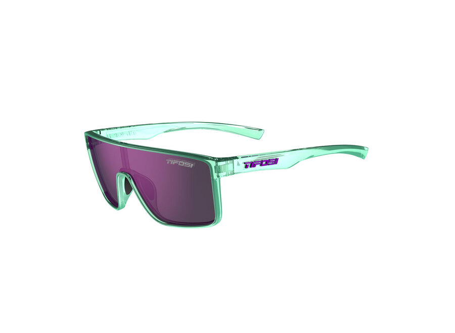 Tifosi Sanctum Aqua Shimmer Frame Rose Mirror Lens Sunglasses