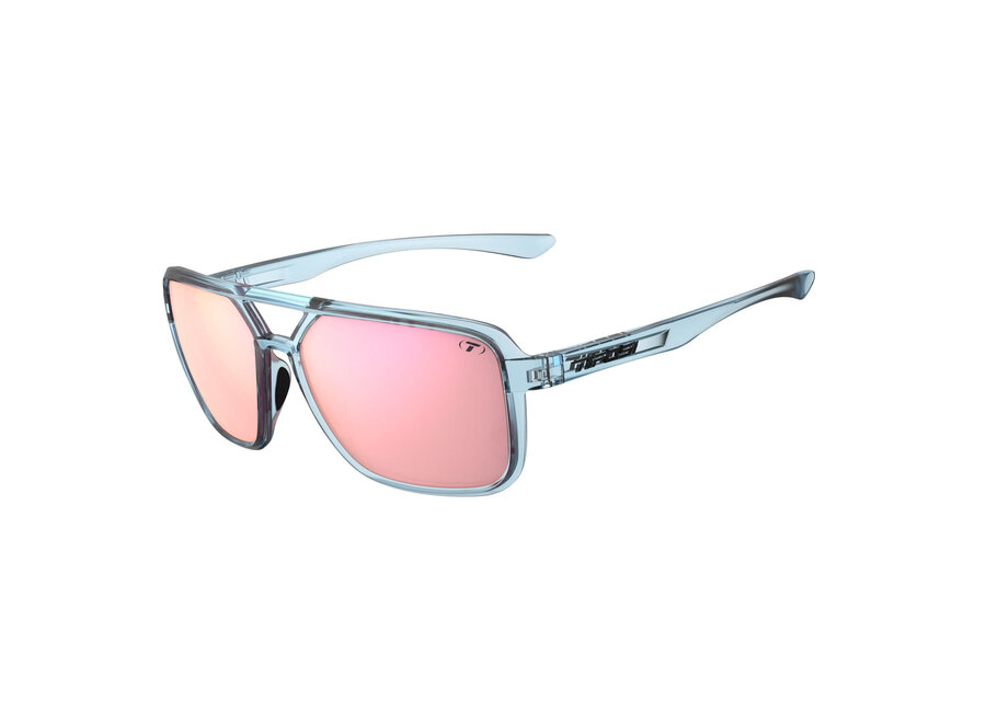 Tifosi Salto Blue Horizon Frame Pink Mirror Lens Sunglasses