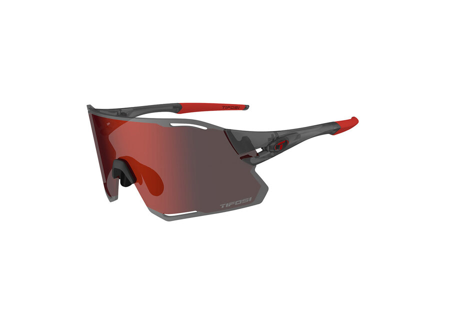 Tifosi Rail Race Satin Vapor Frame Red Interchangeable Sunglasses
