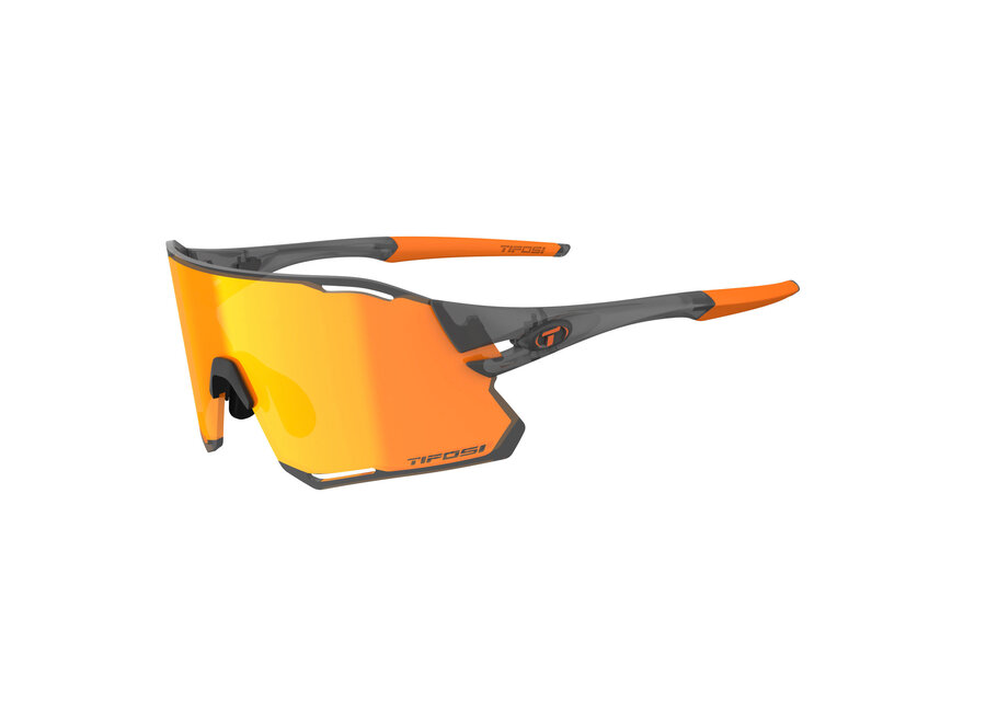Tifosi Rail Race Satin Vapor Frame Orange Interchangeable Sunglasses