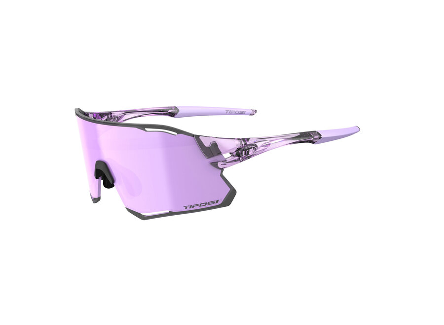 Tifosi Rail Race Crystal Purple Frame Interchangeable Sunglasses