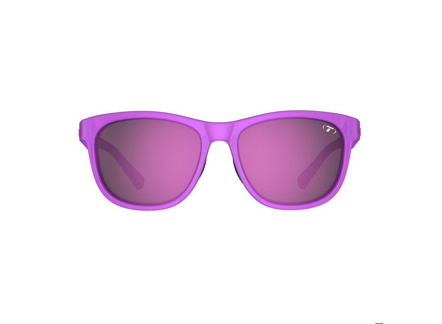 Tifosi Swank Purple Punch Frame Purple Mirror AR Lens Sunglasses
