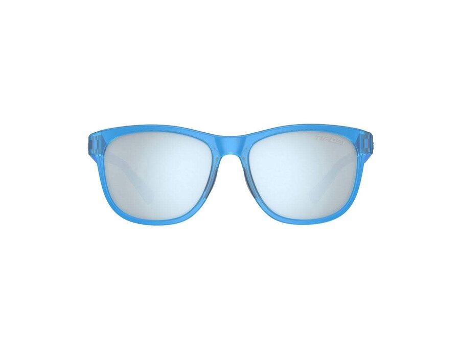 Tifosi Swank Crystal Sky Blue Frame Sky Blue Mirror Lens Sunglasses