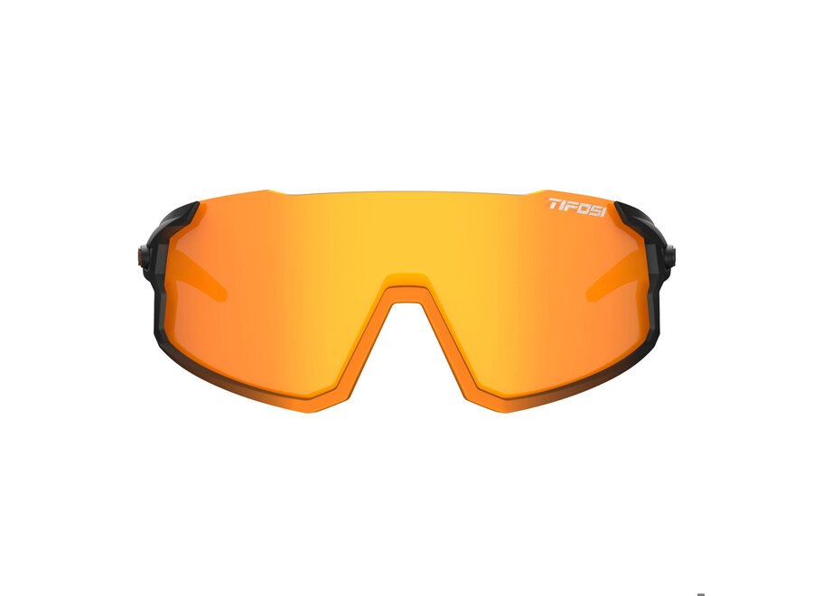 Tifosi Stash Black Orange Fade Frame Orange/AC Red/Clear Interchangeable Sunglasses