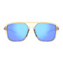 Tifosi Salto Golden Ray Frame Sky Blue Mirror Lens Sunglasses