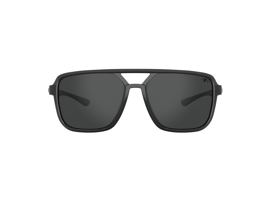 Tifosi Salto Blackout Frame Smoke Tint Lens Sunglasses