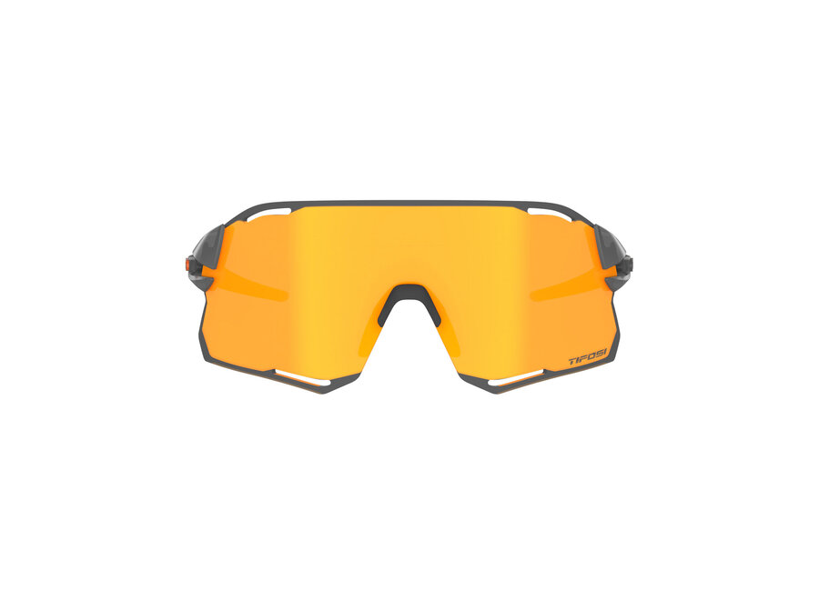 Tifosi Rail Race Satin Vapor Frame Orange Interchangeable Sunglasses