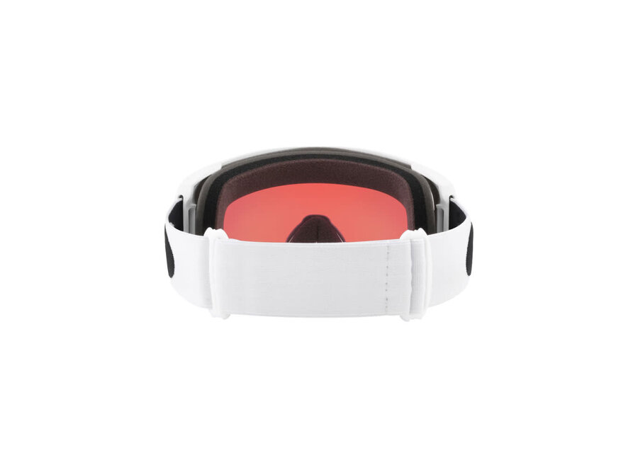 Oakley Line Miner M Goggles Matte White Strap Prizm Snow Sapphire Iridium Lenses
