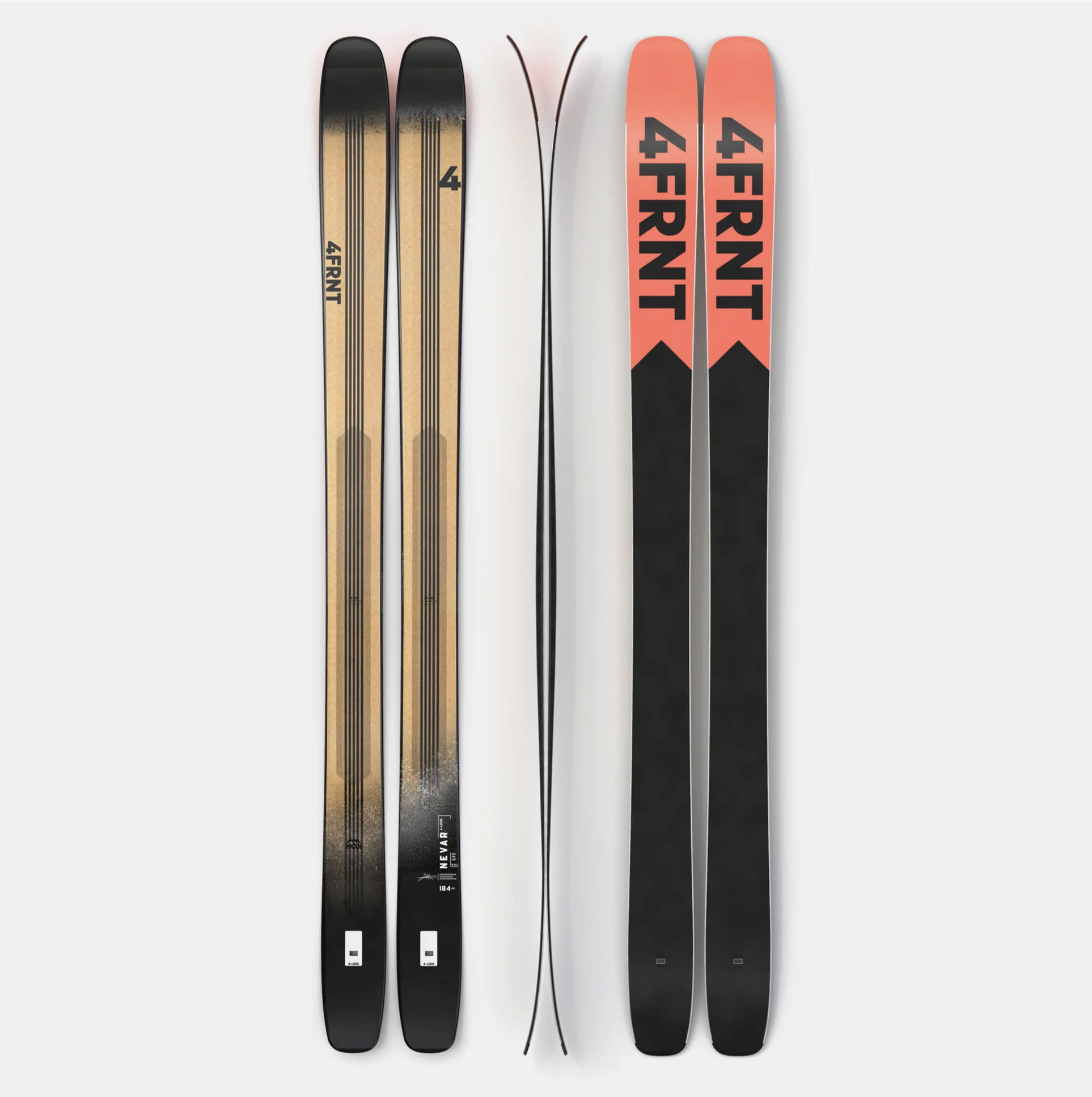 4FRNT Nevar 4-Lock Skis with Pomoca Skins 24/25 - Bentgate