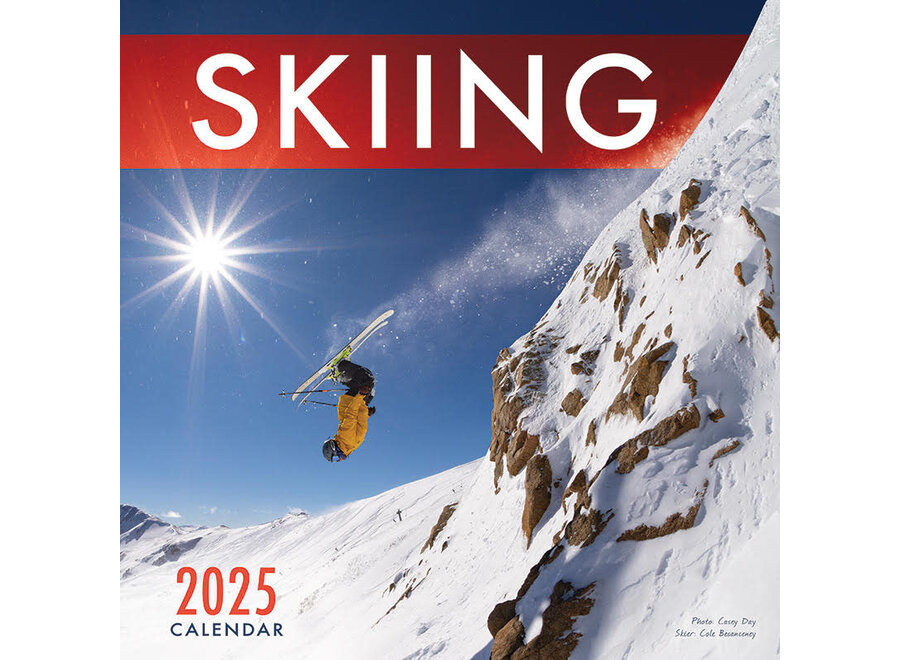 2025 Powder Factory Backcountry Skiing Calendar Bentgate Mountaineering