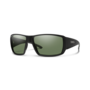Smith Optics Guide's Choice Matte Black  ChromaPop Polarized Gray Green Sunglasses
