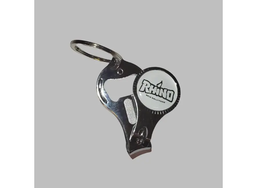 Rhino Skin Nail Clipper and Bottle Opener