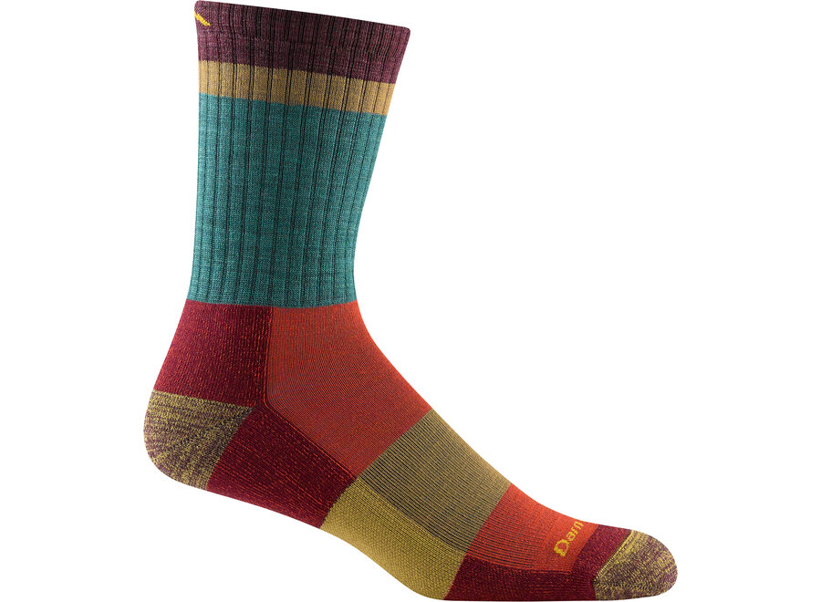 Darn Tough Heady Stripe Micro Crew Lightweight Cushion Hiking Socks 1924
