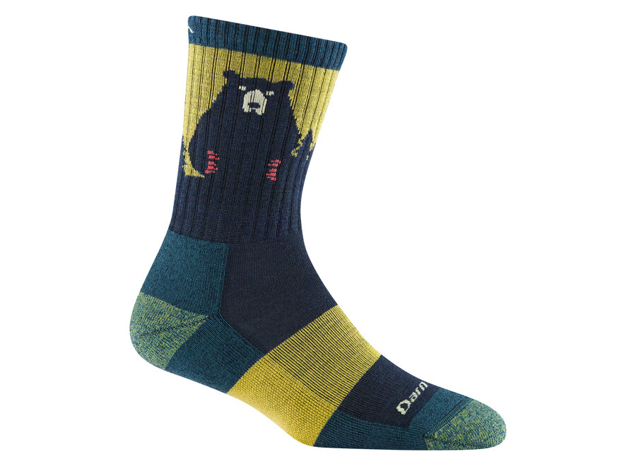 Darn Tough Women's Bear Town Micro Crew Lightweight With Cushion 1970