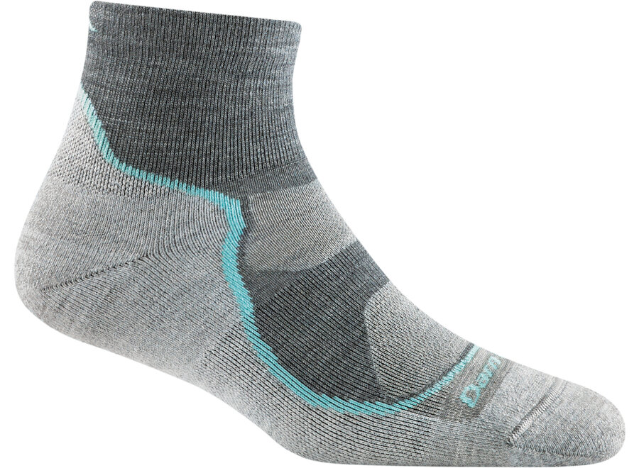 Darn Tough Women's Light Hiker Quarter Lightweight Cushion Hiking Socks 1987