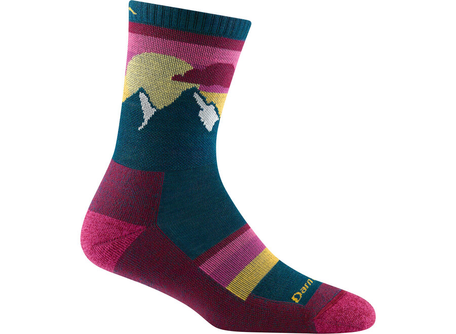 Darn Tough Women's Sunset Ledge Micro Crew Lightweight With Cushion 5005