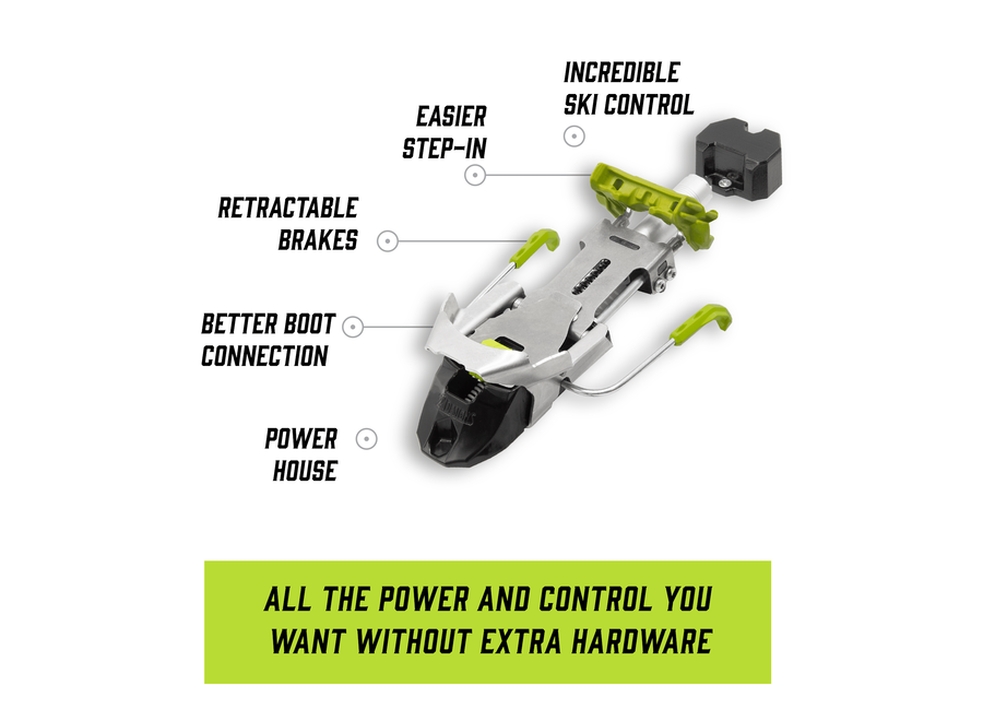 22 Designs Bandit NTN Telemark Binding