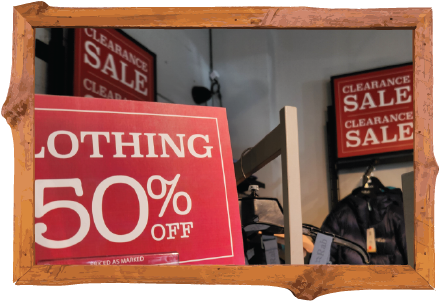Sale and Clearance