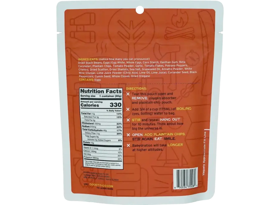 Good to Go 1 Serv Ranchero Scramble Breakfast