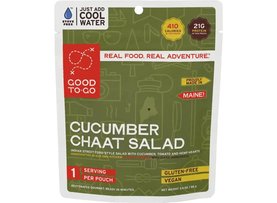 Good To Go Cucumber Chaat Salad Stove Free Meal