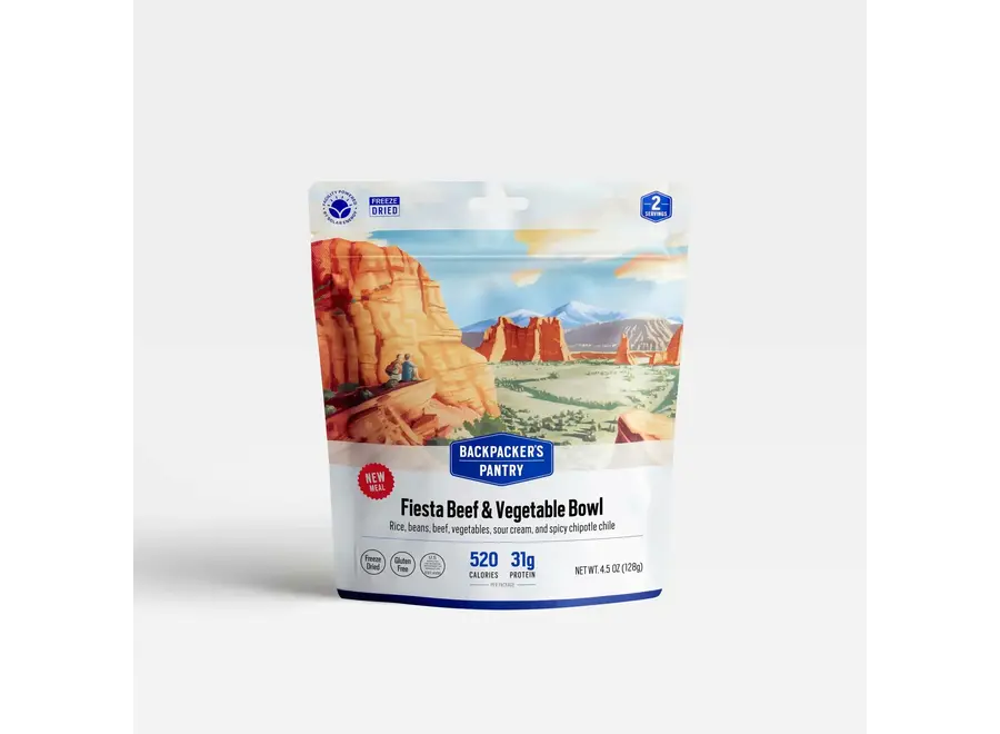 Backpacker's Pantry Fiesta Beef and Vegetable Bowl