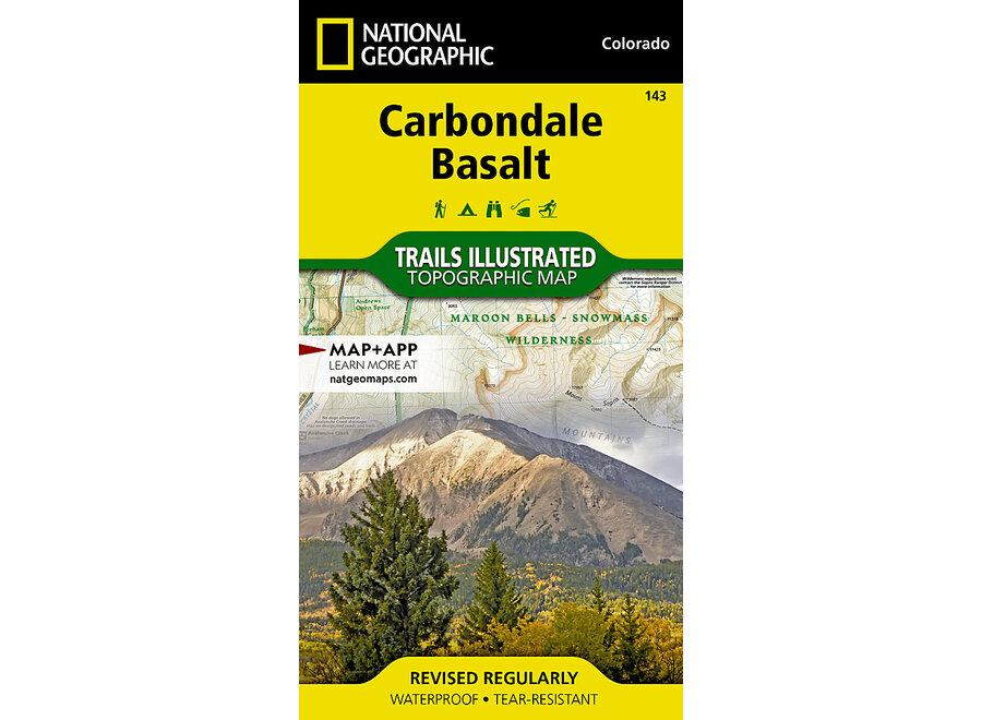 Trails Illustrated 143 Carbondale, Basalt