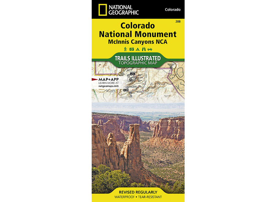 Trails Illustrated 208 Colorado National Monument