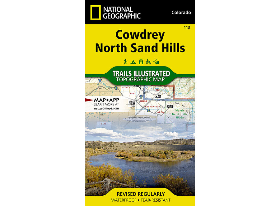 Trails Illustrated 113 Cowdrey, North Sand Hills