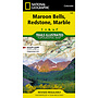 Trails Illustrated 128 Maroon Bells, Redstone, Marble