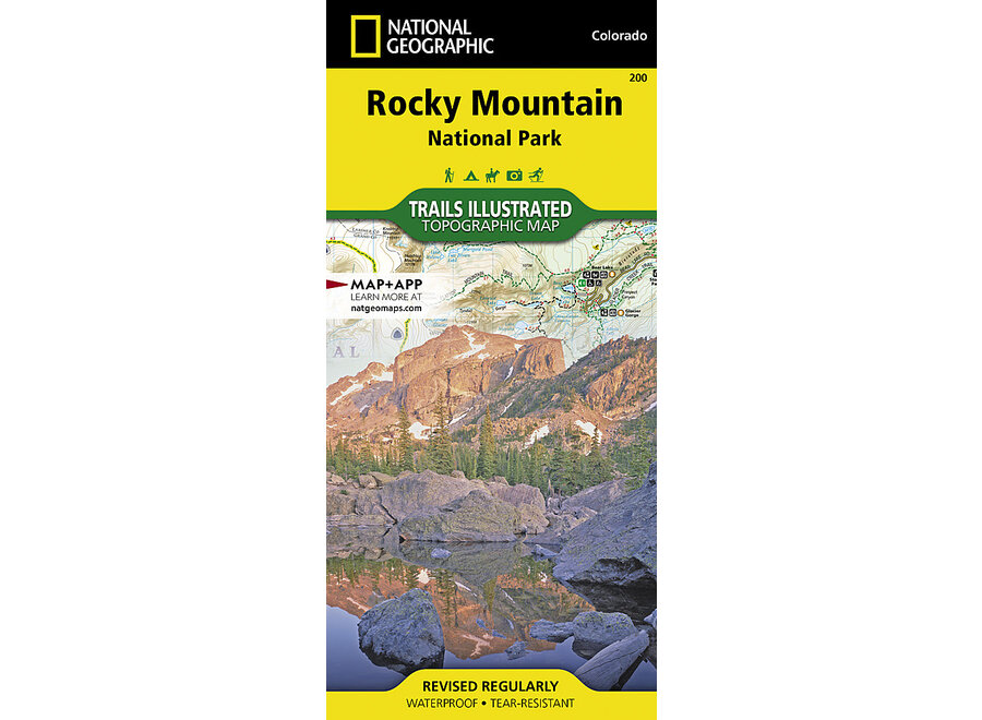 Trails Illustrated 200 Rocky Mountain National Park