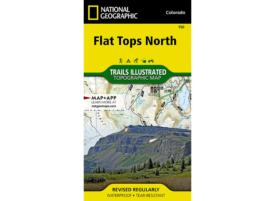 Trails Illustrated 150 Flat Tops North
