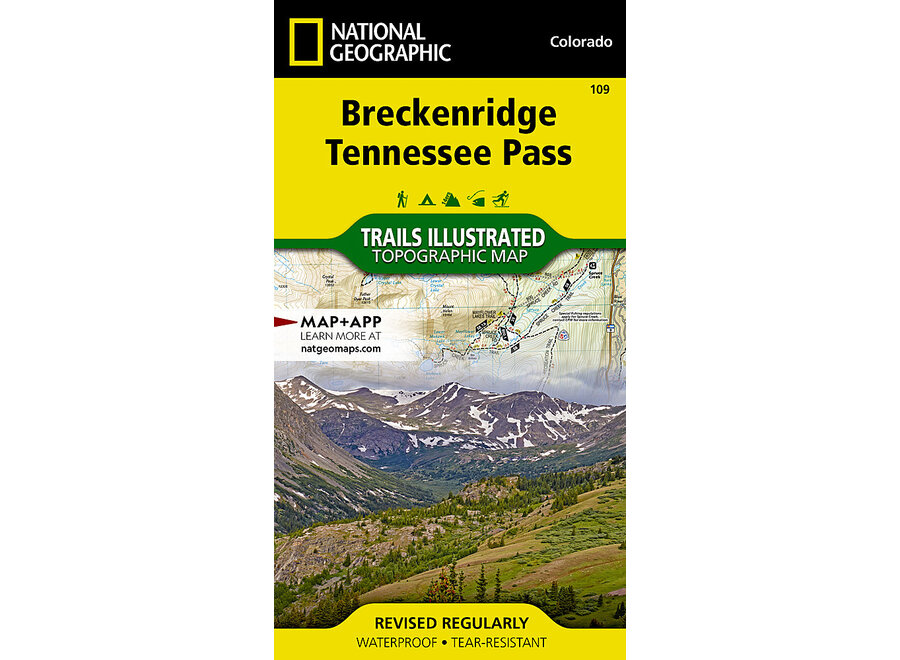 Trails Illustrated 109 Breckenridge, Tennesee Pass