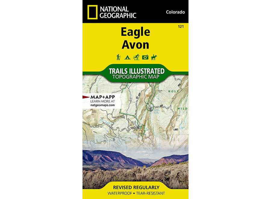 Trails Illustrated 121 Eagle Avon